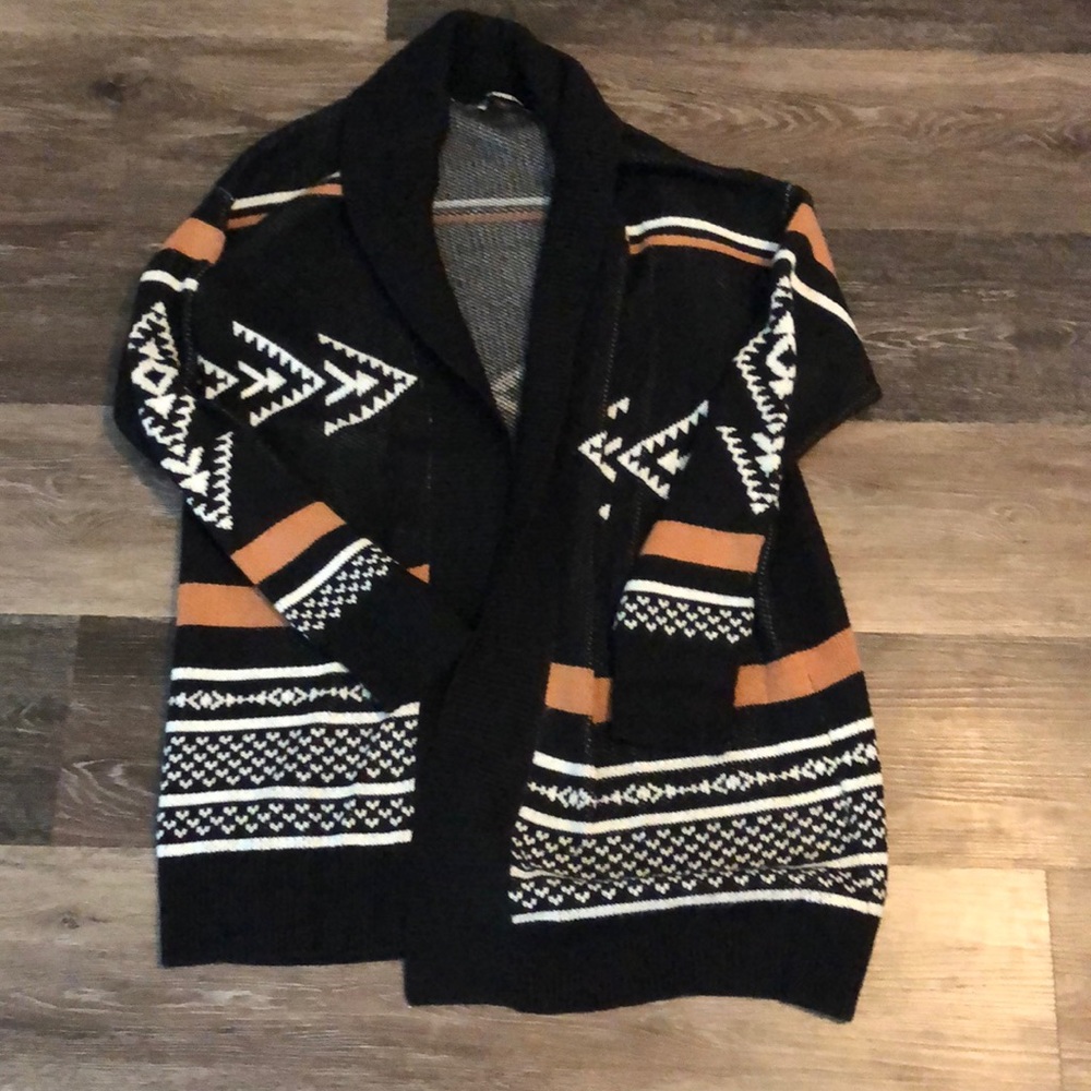 Express open cardigan.